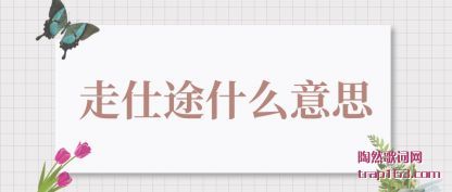 ��������;ʲô��˼