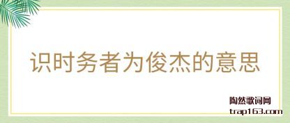 ʶʱ��(wu)��Ϊ����(jie)����˼